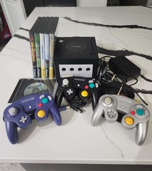 [Nice] Jet Black Nintendo Gamecube LOT comes bundled w/ 6 GAMES
