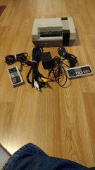 Nintendo Entertainment System NES Console – Gray (NES-001) With 1 Cartilage