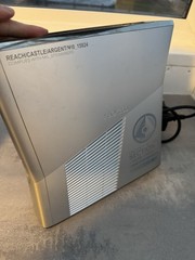 Microsoft Xbox 360 S Halo: Reach Limited Edition Silver Console . READ! Works.