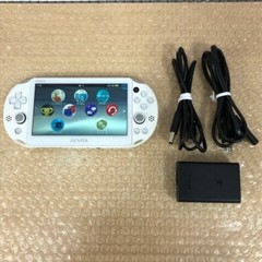 Sony PS Vita PCH-2000 Console w/ Cahrger White Good HP