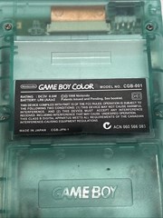 Nintendo Game Boy Color Handheld System-Tested & Works- New Shell Re Housed