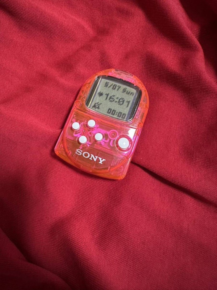 Sony PlayStation Clear Pink PocketStation Japan SCPH-4000 Tokimeki Memorial Used