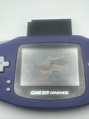 Nintendo Game Boy Advance OEM – Indigo – Tested & Working – Includes 8 Games!!