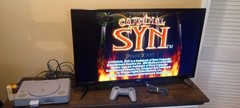 Sony PlayStation 1 PS1 Console w/ Controllers, +13 disks game game stop see pics
