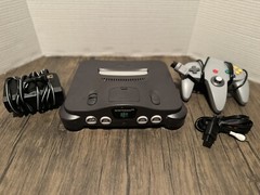 Nintendo 64 Video Game Console, Cables, Contoller