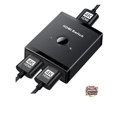 NEW 【2026 New Model】 HDMI Switcher 4K@60Hz Splitter NUIKOTI Bidirectional HDMI