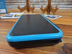 Nintendo 2DS XL Console Black/Turquoise w/Box & Inserts PARTS/REPAIR ONLY! READ!