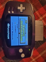 gameboy advance with 3.2 inch ips back lit screen mod Nintendo