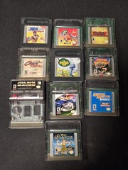 Nintendo Game Boy Color Teal With 10 Games Tested Working