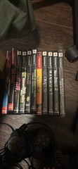 Sony PlayStation 2 Slim Console With 15 Games Lot2 Controllers 3mics Memory Card