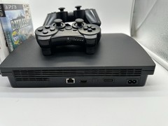 Sony PS3 Slim 320GB Console Bundle – 6 Games + 2 Controllers + Tested!! No HDMI