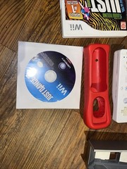 Nintendo Wii GameCube Compatible w/ Guitar & Games