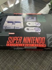 Super Nintendo SNES Console Super Set Near Complete Super Mario World+Games!