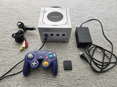 Nintendo GameCube Platinum Console W Controller, & Memory Card WORKS Ships TODAY