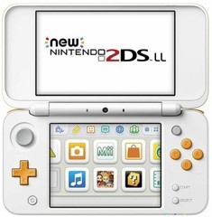 New Nintendo 2DS LL White × Orange NJE100657067 Region Japan