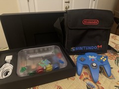 Custom Analogue 3D Console Limited Edition Clear W/ Pokemon Controller & OEM Bag