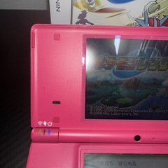 Nintendo DSi TWL-001 (JPN) Handheld Console Pink Tested Works Bad R Bumper Read
