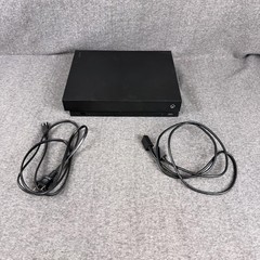 Microsoft Xbox One X 1TB Console System Power Cord HDMI Cable Black Tested