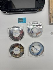 Sony PSP Model 1001 W/ Memory Card , Game Case And 5 Games TESTED & WORKING