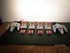 Nintendo 64 Tremor Paks & Controllers