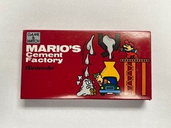 New Nintendo Mario’s Cement Factory Game and Watch 1983 (ML-102) Complete Set