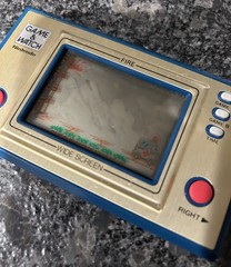 VTG Nintendo Game and Watch FIRE Wide Screen FR-27 1981 – Works