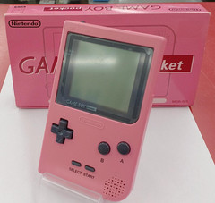Nintendo Game Boy Pocket MGB-001 Pink Tested w/box Japan