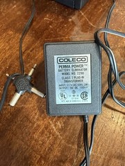 Used 1981 COLECO MIDWAY No. 2390 PAC-MAN Instruction Booklet & Power Cord!