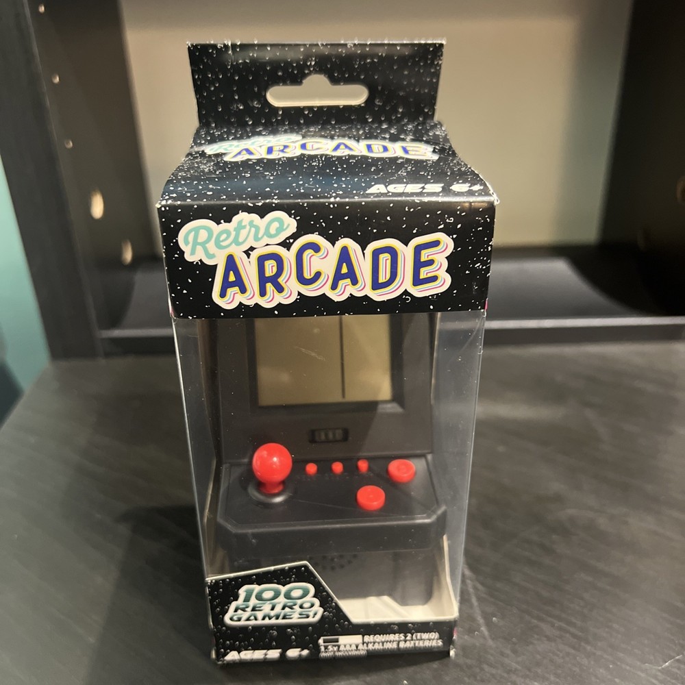 Classic Retro Arcade Mini Machine Portable Game, 100 Fun Games Video Games NEW!