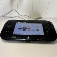 Nintendo Wii U GamePad Controller WUP-010 (USA) Black Tablet with Charger Cable