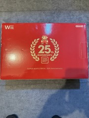 Nintendo Wii Red Mario 25th Anniversary Console CIB Japan Import w/ Game