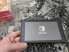 Nintendo Switch Tablet Black w/ Dock, Joy-Con Charging Dock & Grip