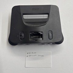 Defective – Nintendo 64 Home Console – Black No Power N64 #11