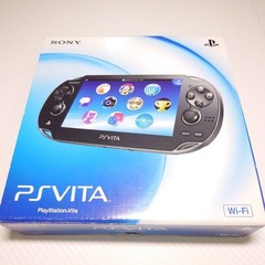 Sony PlayStation Vita PCH-1000 Crystal Black Complete in Box Excellent 7071