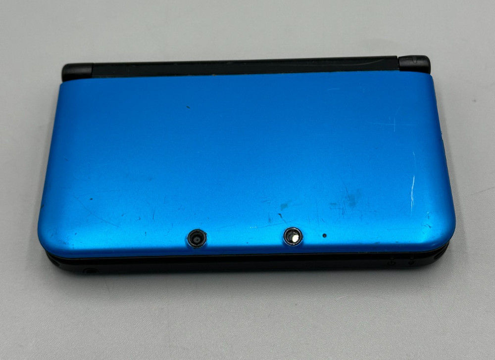 Nintendo 3DXL SPR-001 Handheld Game Console ONLY 4GB Blue With Stylus Fair