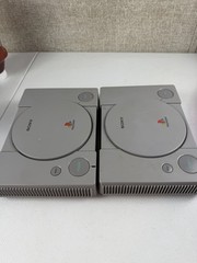 PlayStation PS1 Console Only Lot Of 2 For Parts SCPH-9001 & SCPH-7001 PARTS READ