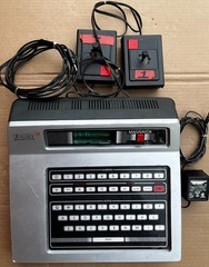 MAGNAVOX ODYSSEY 2 MICROPROCESSOR w/2 Controllers & AC Adapter UNTESTED Vintage
