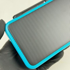 Nintendo new 2DS XL LL Turquoise x Black Console Boxed A Rank Japanese Only 24