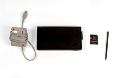 Nintendo DSi Matte Black Console (Japan) – Region Free w/ Charger & 4GB SD Card
