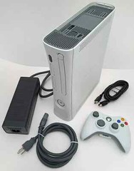 Microsoft XBox 360 Core Matte White Video Game Console Gaming System HDMI