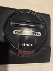 Original SEGA GENESIS 16 Bit High Def Console MK-1601 Controller & Power Adapter