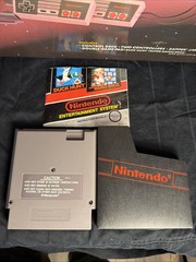 Nintendo NES Action Set Complete in Box, w Light Gun, 2 Controllers, Not Working