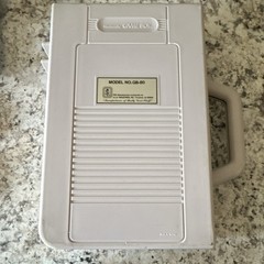 Nintendo Game Boy DMG-01 Clear Handheld Console Bundle w/ Case Manuals Cables