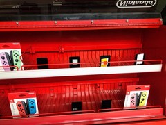 Nintendo Switch Retail Lock Case Shelf Kiosk + Pro Controller Joy-Con Signs