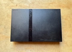 Sony PlayStation 2 Slim Line Version 1 Console Charcoal Black (READ DESCRIPTION)