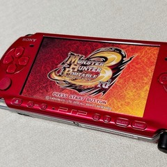 Sony PSP 3000 Radiant Red PSP-3000 RR Boxed Tested Working 4GB Memory Card