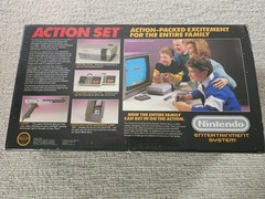 Nintendo NES Action Set Complete in Box CIB System W/ Baggies & RARE Converters!