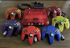 N64 clear red green Nintendo- HDMI – PICK YOUR BUNDLE – FAST SHIPPING