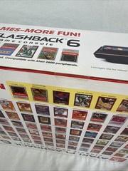 Atari Flashback 6 Classic Game Console 100 Built-In Games with Wireless Controls