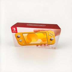 Nintendo Switch Lite Yellow 32GB Handheld Console Wi-Fi USB-C w/ Box